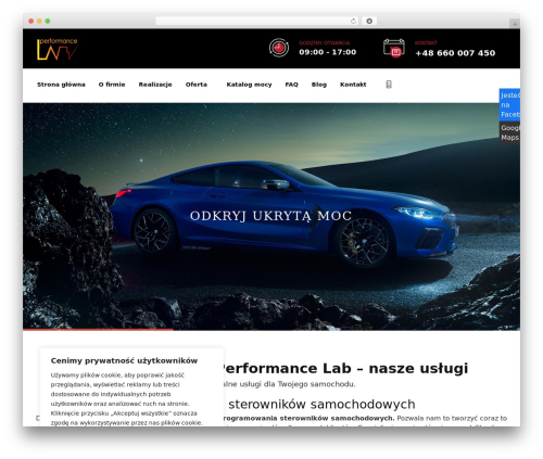 Autoresq premium WordPress theme - performance-lab.pl