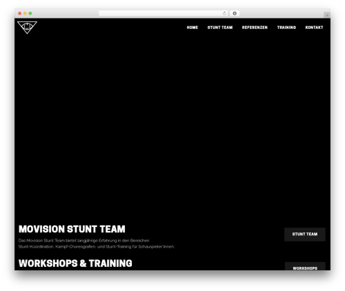 North theme WordPress - movisionmovement.de