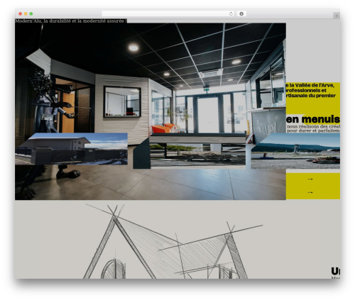 Netdev footer WordPress plugin - modern-alu.com