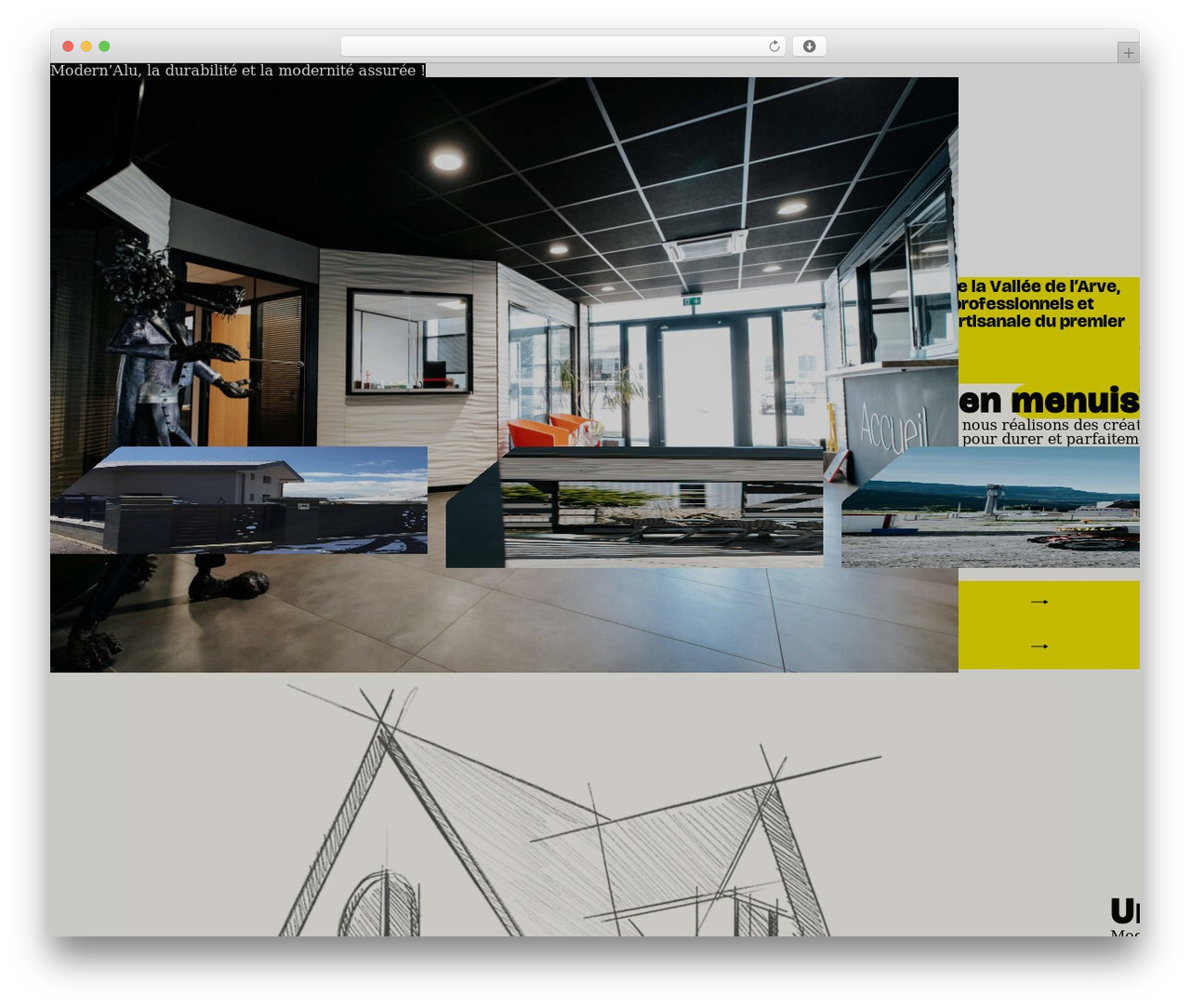 Theme WordPress Netdev Thème Gutenberg - modern-alu.com
