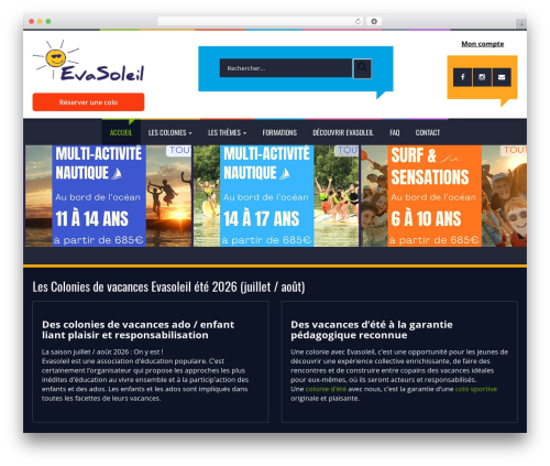 tm-bootstrap theme WordPress - colonie-evasoleil.com