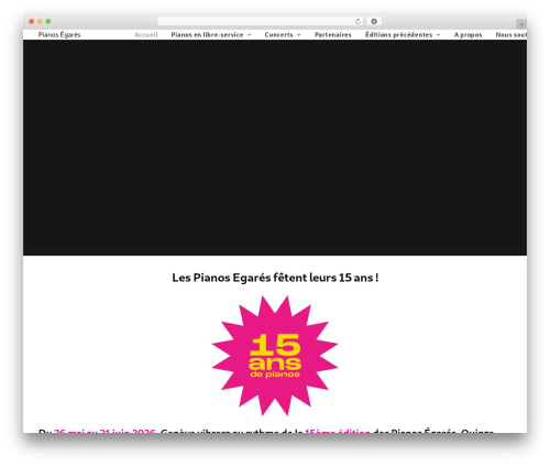 The events calendar filterbar WordPress plugin - pianos-egares.ch