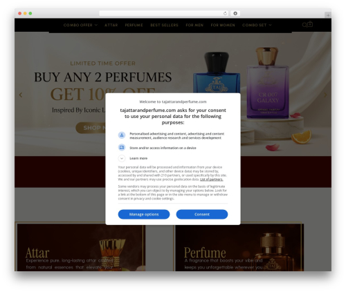 Gokwik checkout WordPress plugin - tajattarandperfume.com