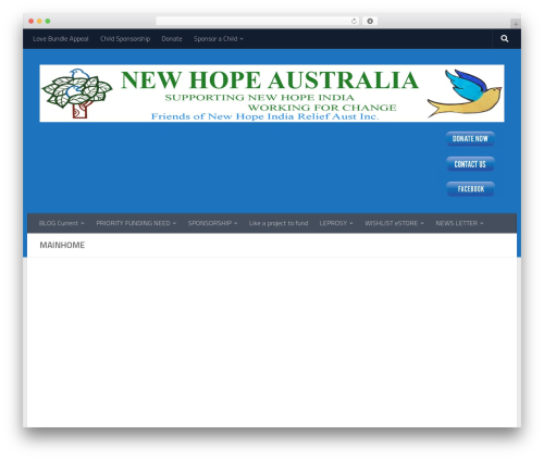Estore stylish squeeze form WordPress plugin - newhopeaustralia.org