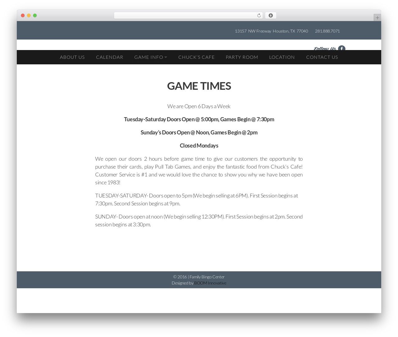 WordPress theme PageLines Framework - thefamilybingocenter.com WordPress theme PageLines Framework - thefamilybingocenter.com