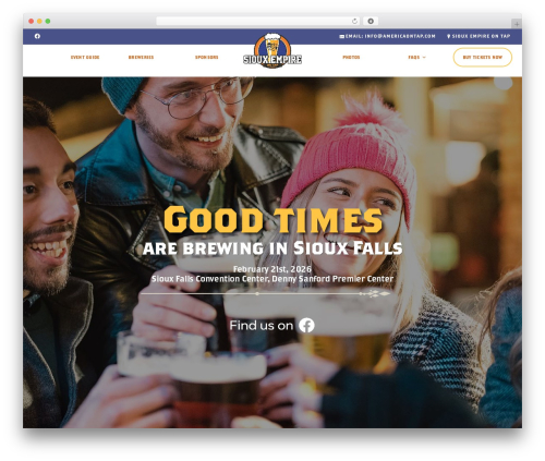 Beacon Theme WP theme - siouxempireontap.com