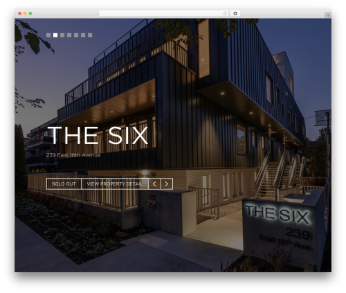 EPIX Development Theme WordPress theme design - epixdevelopments.com