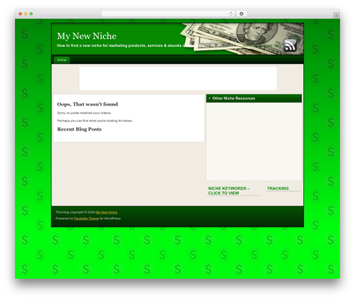 Flexibility2 WordPress theme - mynewniche.com