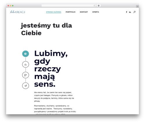 Koral top WordPress theme - studiokreacji.eu