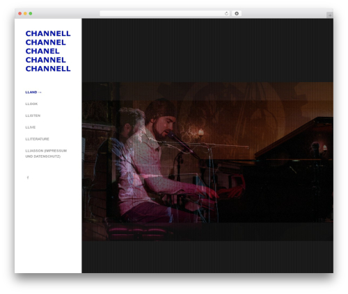 Raw theme WordPress - thomaschannell.com
