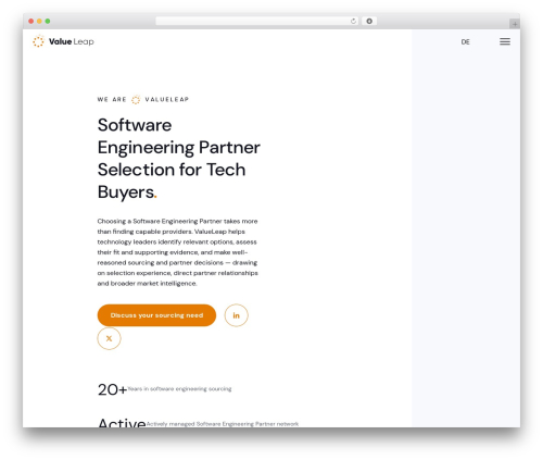 Theme WordPress studiodev - valueleap.io
