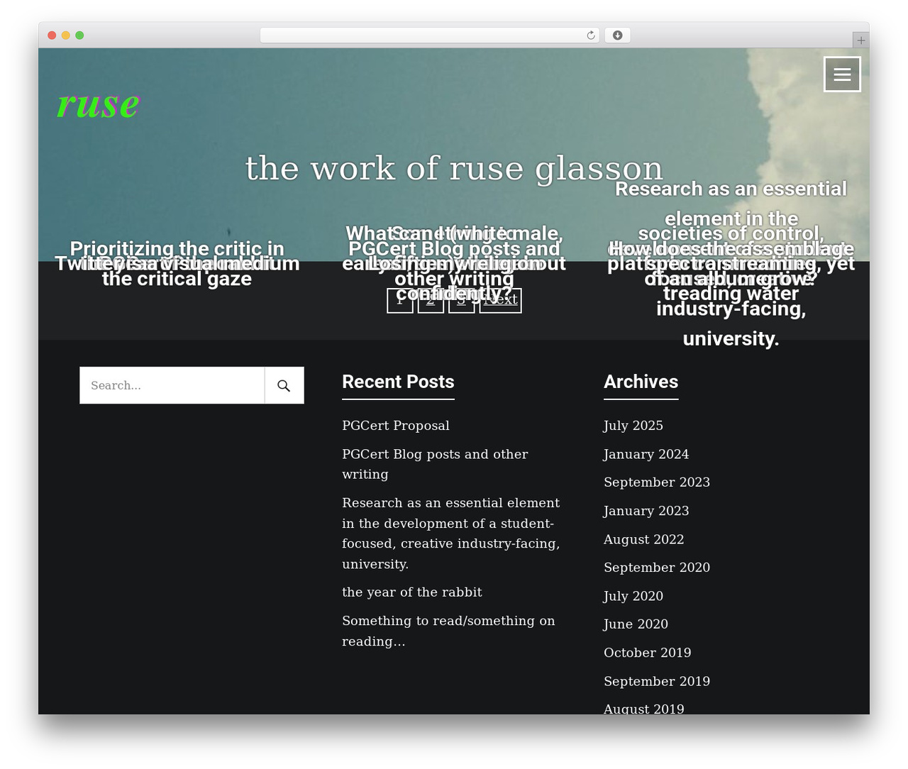 Theme WordPress Alpha Centauri - russellglasson.com Theme WordPress Alpha Centauri - russellglasson.com
