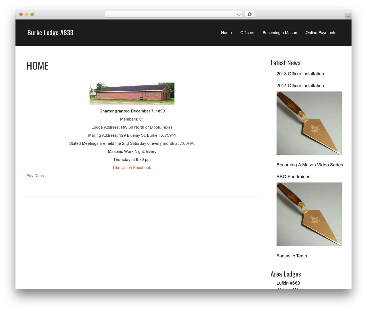 Vision WordPress theme - burkelodge833.com Vision WordPress theme - burkelodge833.com