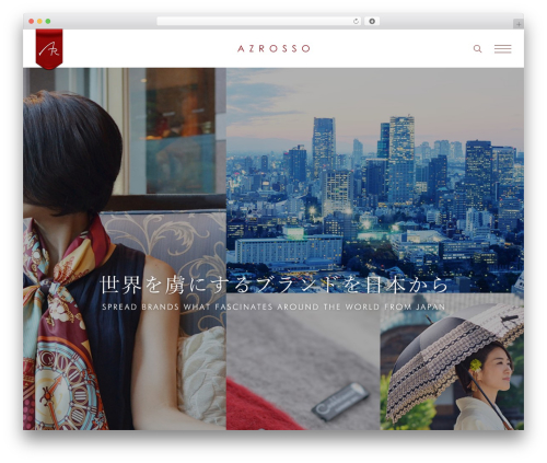 WordPress Customize Vanilla Theme theme WordPress - azrosso.com