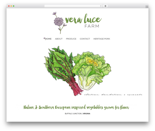 WordPress theme bbtheme - veralucefarm.com