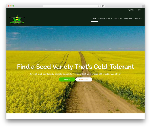 WP theme Beacon Theme - starspecialtyseed.com