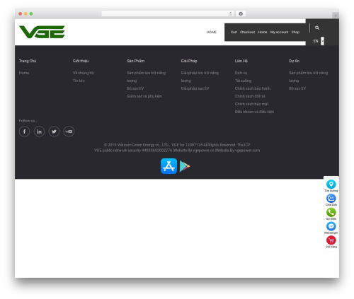DEV Wordpress theme WordPress - vgepower.com