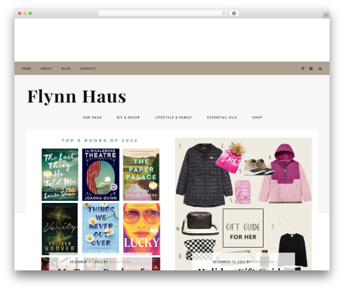 Harper WordPress theme - flynnhaus.com