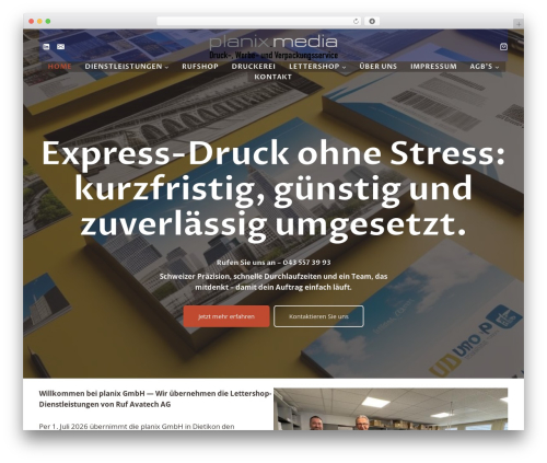 Better block editor WordPress plugin - planixmedia.ch