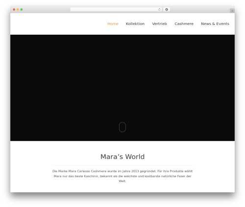 Lambda top WordPress theme - maracarlesso.com