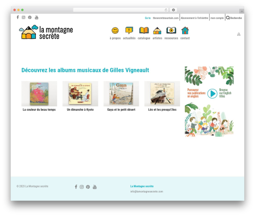 Nm portfolio WordPress plugin - lamontagnesecrete.com