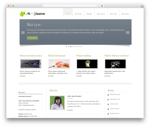 Temlatic Framework theme WordPress - ak-stastna.eu
