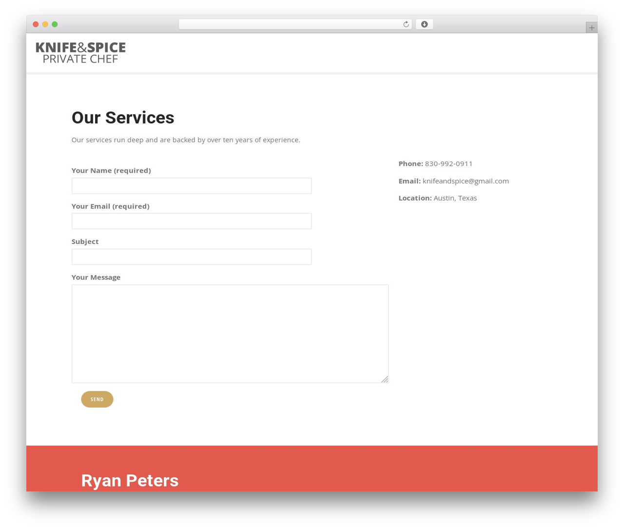 Theme WordPress Layers - knifeandspice.com
