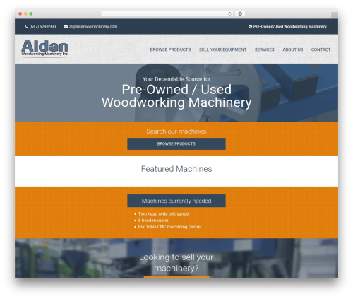 Theme WordPress constructo - aldanwwmachinery.com