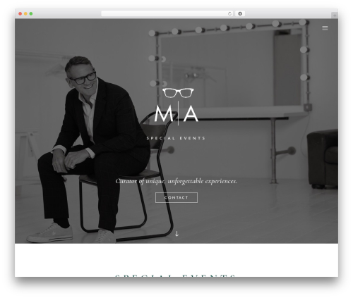 Theme WordPress Divi - maspecialevents.com