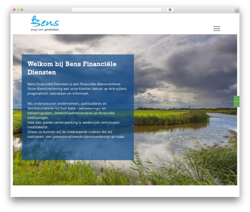 WordPress theme AMDK custom theme - bennieatsma.nl