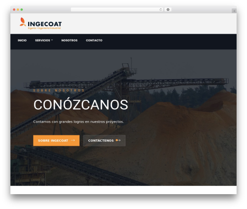 WordPress theme Lebuild - ingecoat.cl