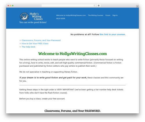 Hurrytimer pro WordPress plugin - hollyswritingclasses.com