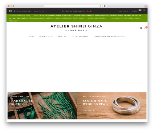 WR Nitro theme WordPress - ateliershinji.com