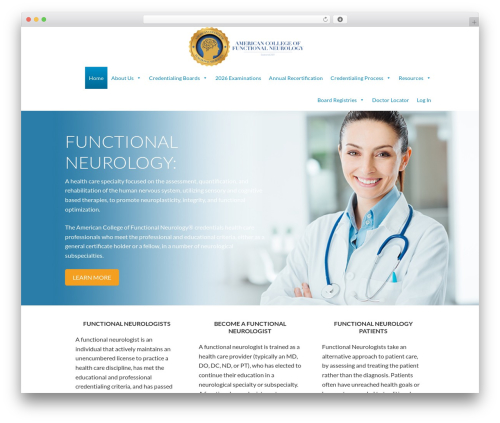 Hello Pro premium WordPress theme - acfn.org