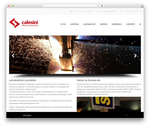 Theme WordPress constructo - calesini.com