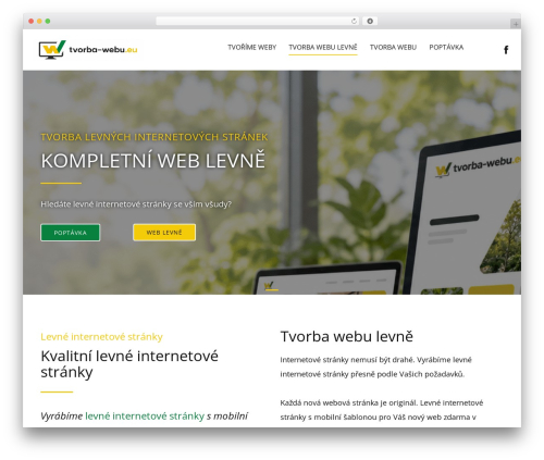 Nicepage WordPress plugin - tvorba-webu.eu