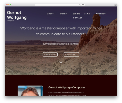 Theme WordPress GeneratePress - gernotwolfgang.com