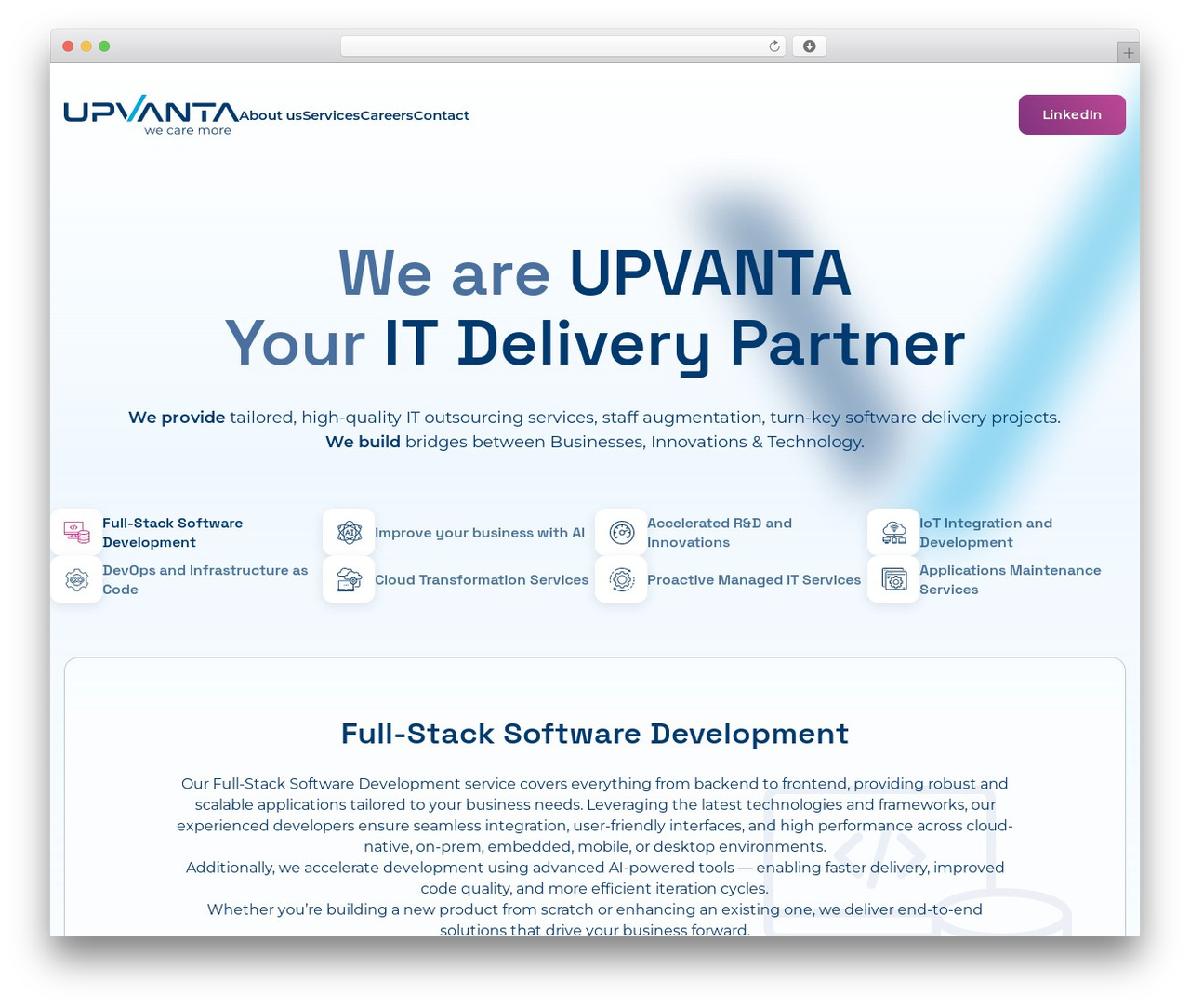 UpVanta WordPress theme - upvanta.com
