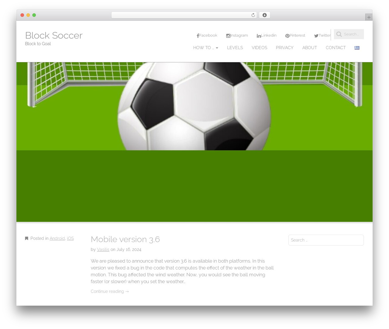 WordPress theme Tienda Basic - blocksoccer.com WordPress theme Tienda Basic - blocksoccer.com