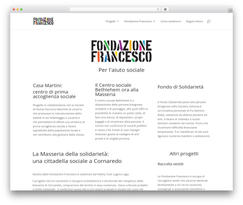 Divi quasi sticky footer WordPress plugin - fondazionefrancesco.ch