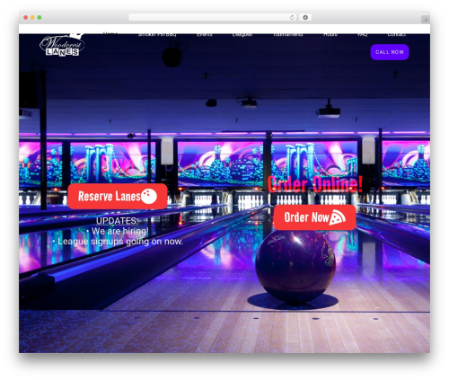 WordPress theme Hello Elementor - woodcrestlanes.com