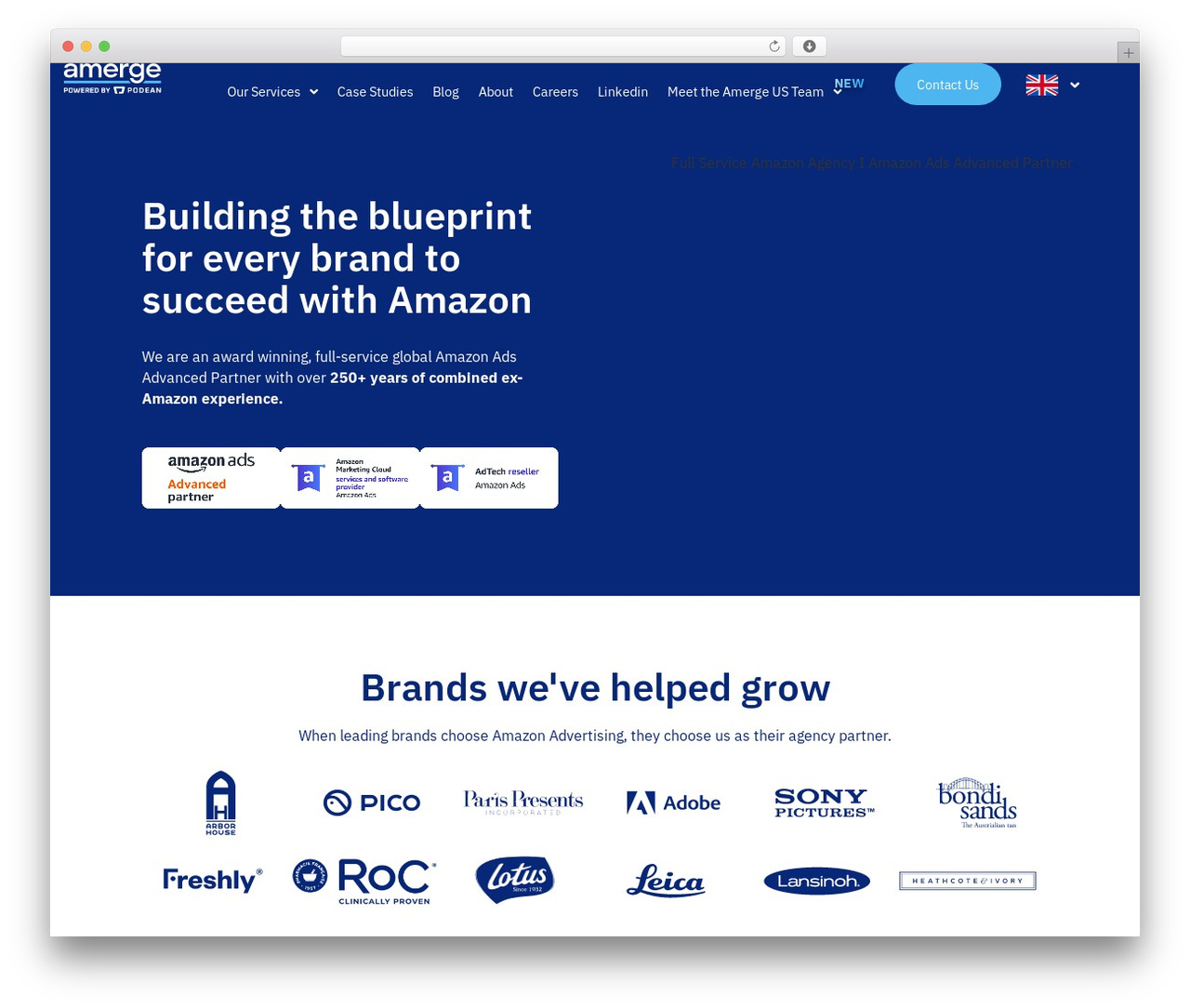 WordPress theme Hello Elementor - amerge.com