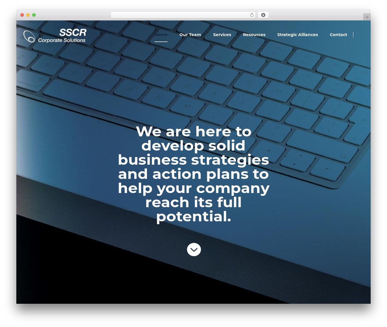 WordPress theme Rigel - sscrsolutions.com