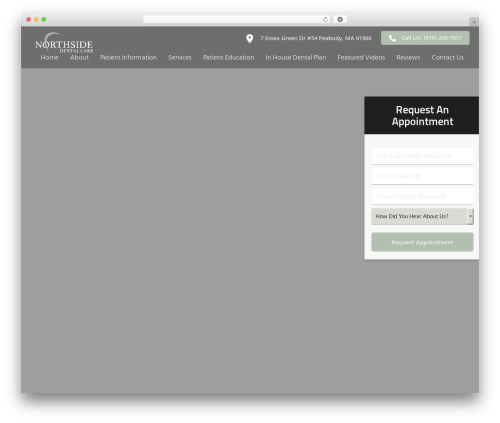 DoctorGenius Framework WordPress theme - northside-dentalcare.com