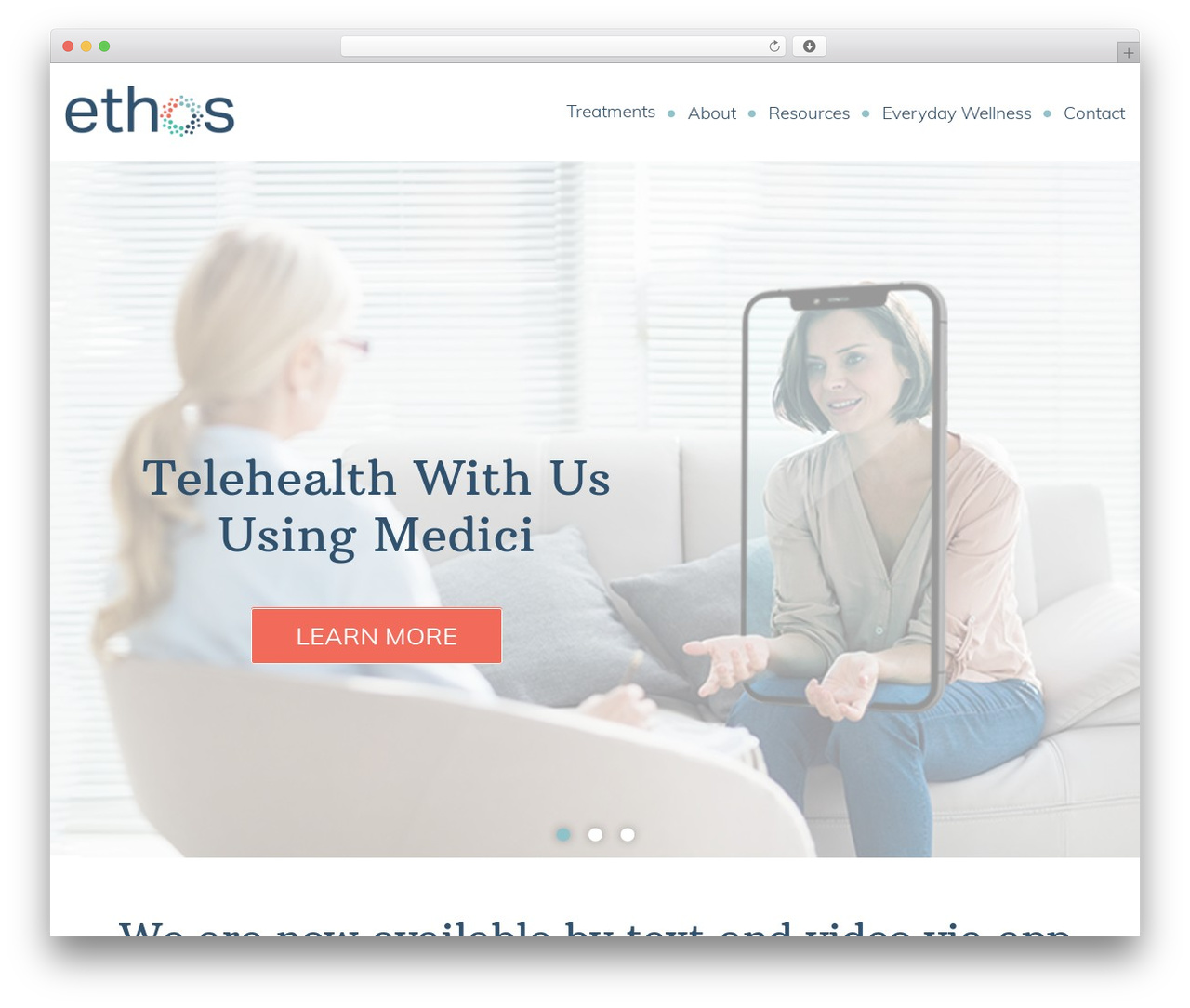 Ethos WordPress theme - ethosclinic.com Ethos WordPress theme - ethosclinic.com