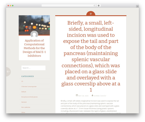 Fictive theme WordPress - world-of-links.com