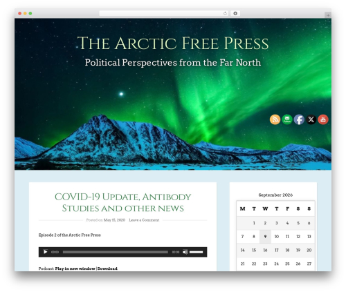 Profile theme WordPress - thearcticfreepress.com Profile theme WordPress - thearcticfreepress.com
