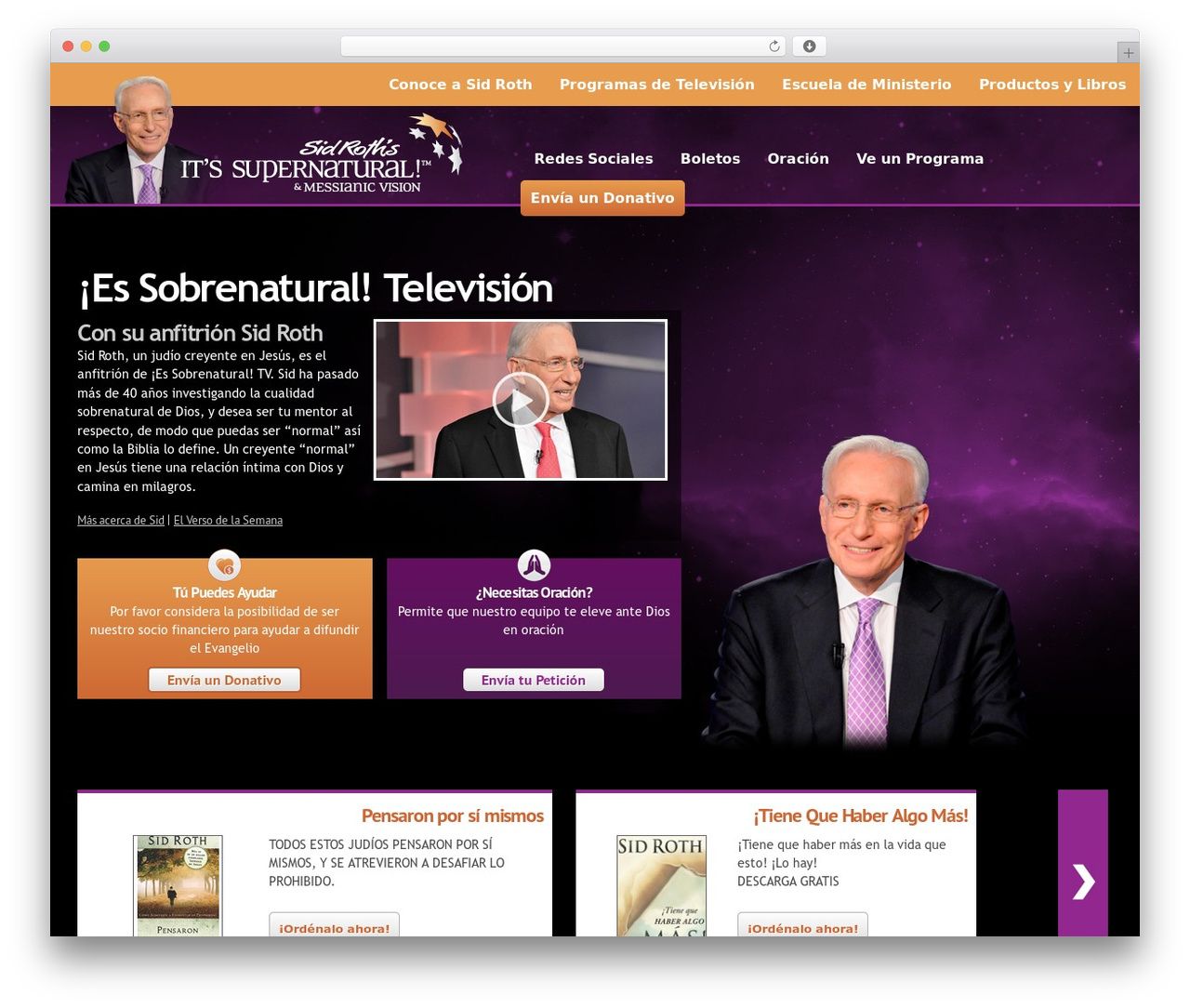 Sid Roth WP theme - essobrenatural.com Sid Roth WP theme - essobrenatural.com