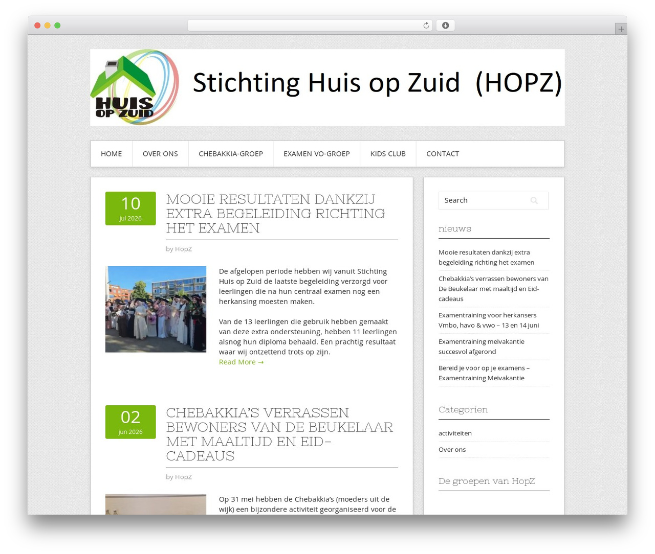 Theme WordPress Contango - hopz.nl