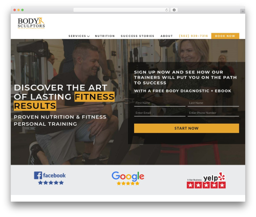 Theme WordPress Formula Framework - bodysculptorspersonaltraining.com